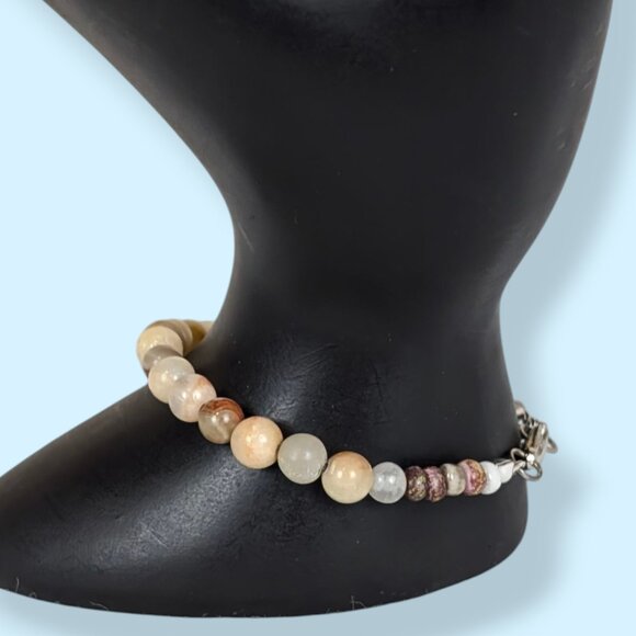 Bohemian Stone Beaded Bracelet - Picture 3 of 5